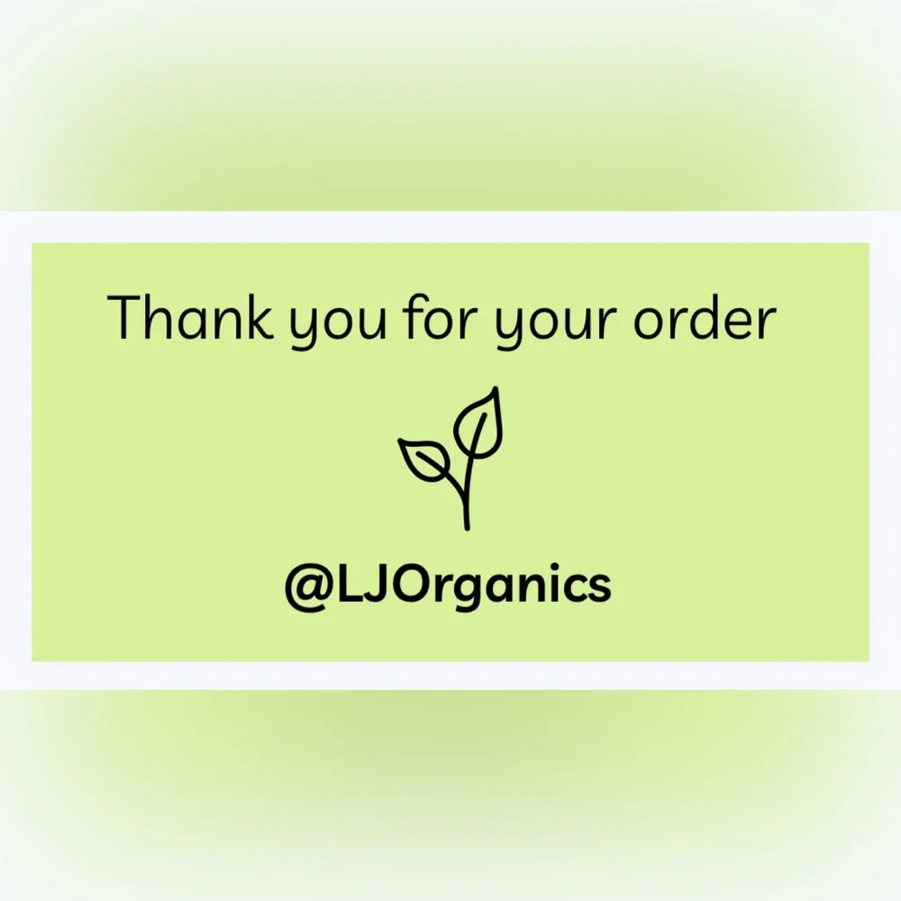 30 CUSTOM STICKERS - 2” x 1” - THANK YOU FOR YOUR ORDER - WITH YOUR CLOSET NAME